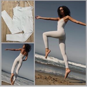 FREE PEOPLE x The Class | NWOT Odette Onesie in Glacier Grey